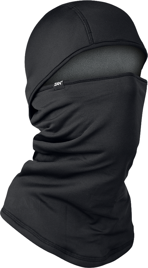 ZAN Sportflex Cnvtbl Balaclava Fleece Black (WBSF114)