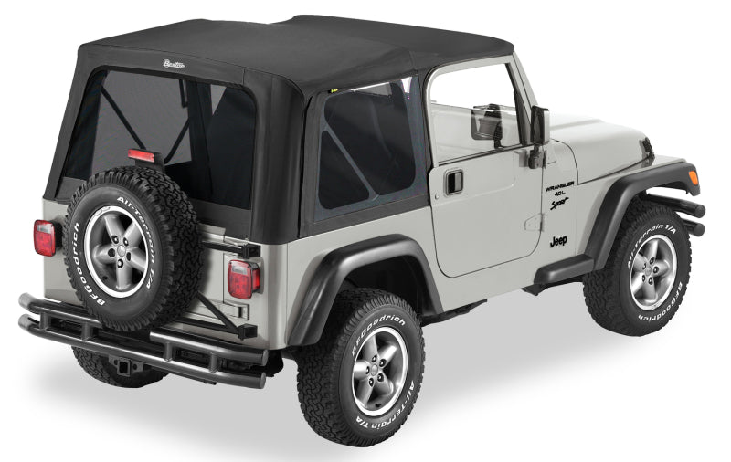 Bestop Replace-A-Top Soft Top Fabric and Windows — Fits Your Existing Hardware