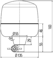 Cargar imagen en el visor de la galería, Hella Led Lamp 12/24V Amber Flex Mounting 2Rl