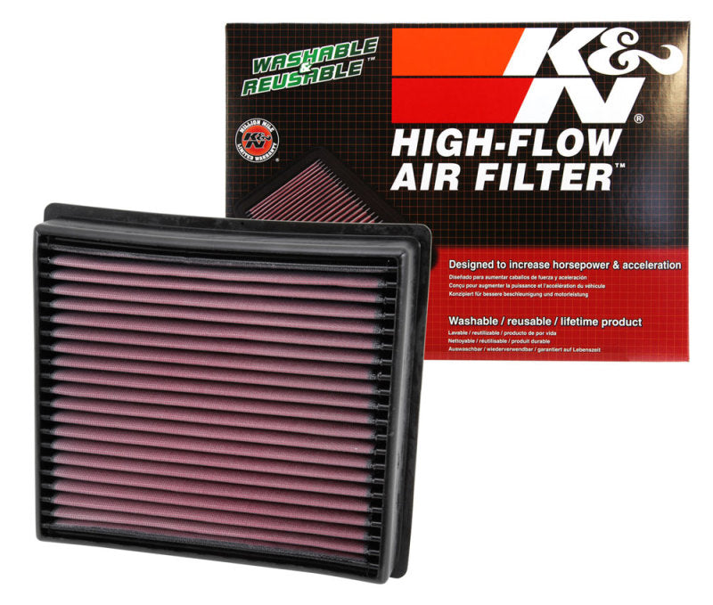 K&N 33-5005 Replacement Air Filter — Fits 2013-2024 Ram 2500/3500/4500/5500 6.7L Diesel