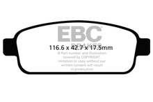 Cargar imagen en el visor de la galería, EBC 13+ Buick Encore 1.4 Turbo Greenstuff Rear Brake Pads