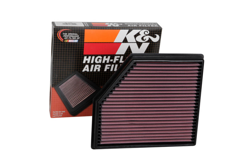 K&N 33-5102 Replacement Air Filter — Fits 2020-2026 Cadillac CT4/CT5 2.0L L4