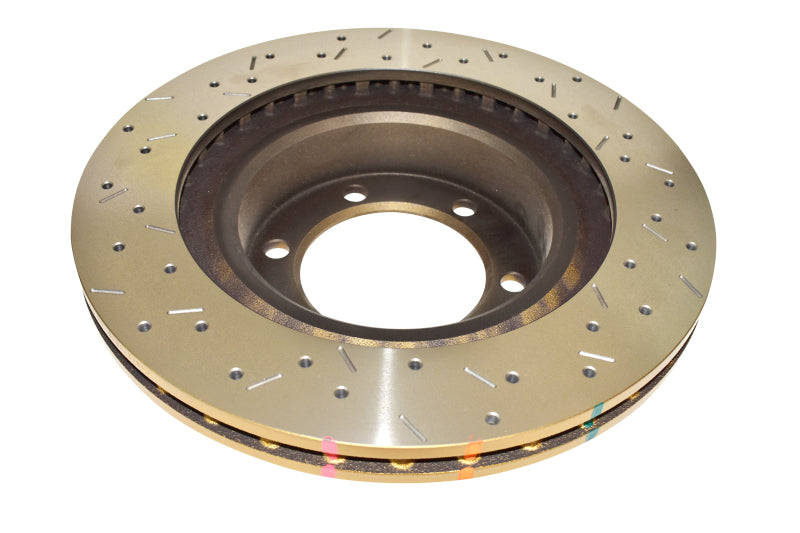 DBA Toyota Cruiser Front Drilled & Slotted 4000 Series Rotor