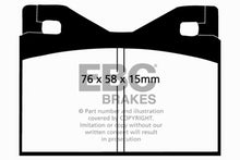 Cargar imagen en el visor de la galería, EBC 71-75 Ferrari 365 GTBB 4.4 Greenstuff Rear Brake Pads