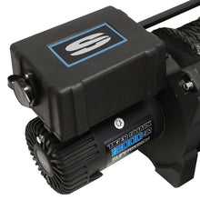 Cargar imagen en el visor de la galería, Cabrestante Superwinch 18000 LBS 12 V CC 33/64 in x 79 ft Cuerda sintética Cabrestante Tiger Shark 18000SR