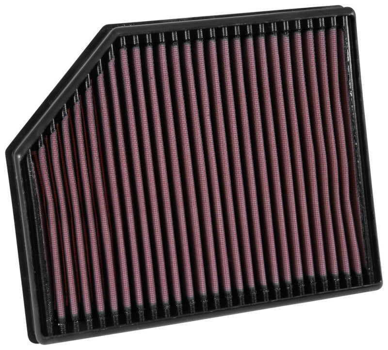 K&N 33-3065 High-Flow Drop-In Air Filter — Fits 2016-2024 Volvo Models