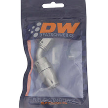 Load image into Gallery viewer, DeatschWerks 6AN Female Flare Swivel 60-Degree Hose End CPE Anodized DW Titanium