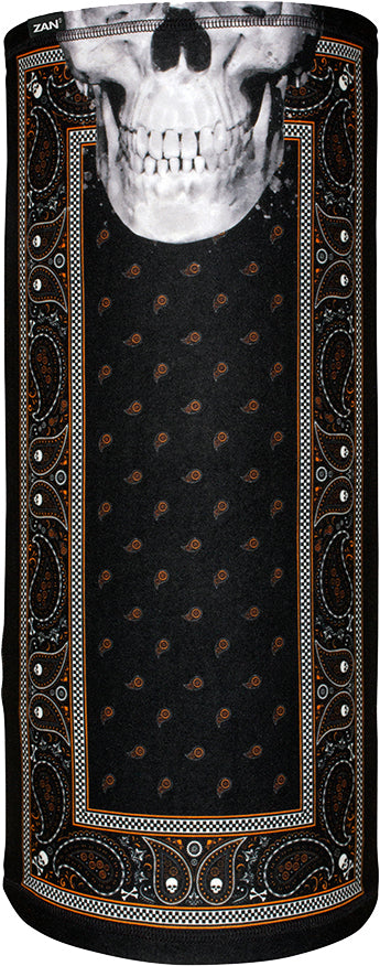ZAN Sportflex Motley Tube Black/Orange Classic Bandana (TL197)