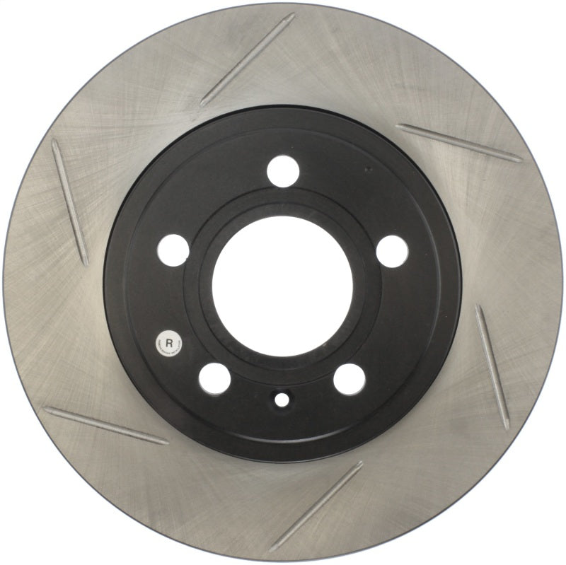 StopTech Power Slot 126.33097SR Slotted Rear Brake Rotor — Fits 01-09 Audi A4/A4 Quattro