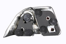 Cargar imagen en el visor de la galería, ANZO 2001-2004 Honda Civic Taillights Black