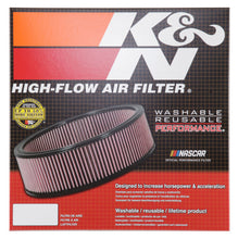 Cargar imagen en el visor de la galería, K&amp;N Replacement Drop In Air Filter - 14in OD / 12in ID / 4in H w/ Wire