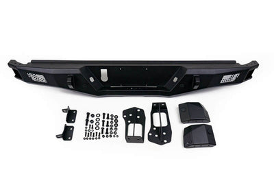 DV8 Offroad MTO Series Steel Rear Bumper — Fits 2016-2022 Toyota Tacoma