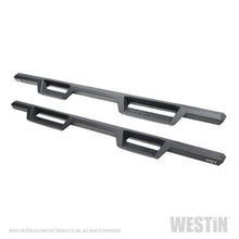 Cargar imagen en el visor de la galería, Westin 2019 Chevrolet Silverado / GMC Sierra 1500 Crew Cab Drop Nerf Step Bars - Textured Black