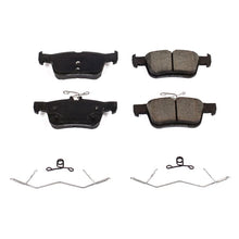 Cargar imagen en el visor de la galería, Power Stop 15-16 Ford Edge Rear Z17 Evolution Ceramic Brake Pads w/Hardware