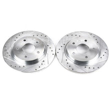 Cargar imagen en el visor de la galería, Power Stop 08-16 Chrysler Town &amp; Country Rear Evolution Drilled &amp; Slotted Rotors - Pair