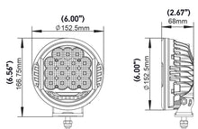 Cargar imagen en el visor de la galería, Hella 500 LED Driving Lamp - Single