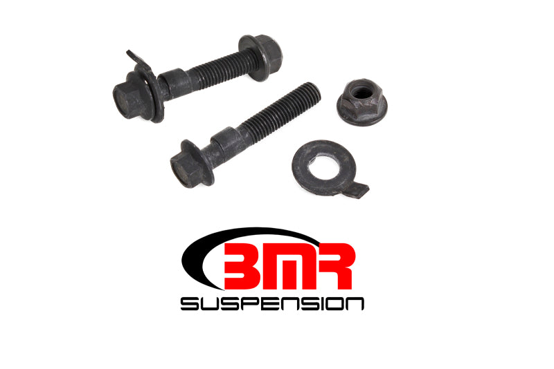 Pernos de inclinación delantera para Mustang S550 BMR 15-17 (desplazamiento de 2,5 grados) - Negro