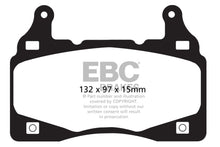 Cargar imagen en el visor de la galería, EBC 11-15 Chevrolet Camaro (5th Gen) 6.2 Redstuff Front Brake Pads