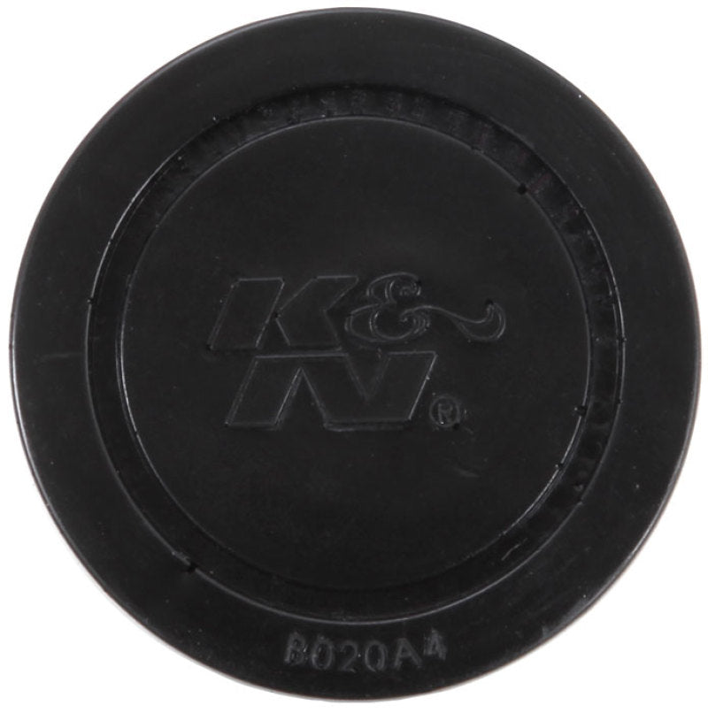 K&N 62-1020 Crankcase Vent Filter — .625in Vent, 2in OD, 1.5in Height, Rubber Top