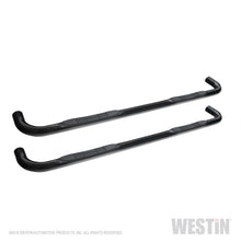 Load image into Gallery viewer, Westin 2019 Chevrolet Silverado/Sierra 1500 Crew Cab E-Series 3 Nerf Step Bars - Black