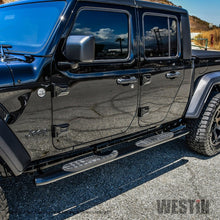 Cargar imagen en el visor de la galería, Westin 20-22 Jeep Gladiator PRO TRAXX 4 Oval Nerf Step Bars - Black