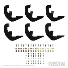 Cargar imagen en el visor de la galería, Westin 2019 Chevrolet Silverado/Sierra 1500 Double/CC Non LD Running Board Mount Kit - Black