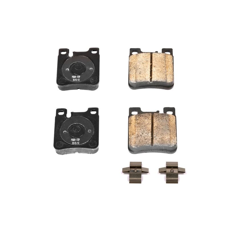 Power Stop 05-06 Chrysler Crossfire Rear Z17 Evolution Ceramic Brake Pads w/Hardware