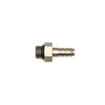 DeatschWerks 6AN ORB to 5/16in Triple Barb Fitting — Fuel System Adapter