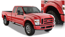 Cargar imagen en el visor de la galería, Bushwacker 08-10 Ford F-250 Super Duty Styleside Pocket Style Flares 4pc 81.0/96.0in Bed - Black