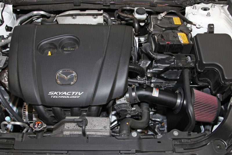K&N 69-6033TTK Typhoon Cold Air Intake Kit — Fits 2013-2016 Mazda 3 2.0L