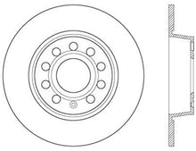 Cargar imagen en el visor de la galería, StopTech 06-10 Audi A3/08-10 TT / 06-09 VW GTI Mk V Cryo-Stop Left Rear Slotted Rotor