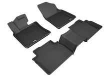 Cargar imagen en el visor de la galería, 3D MAXpider 2018-2020 Toyota Camry Kagu 1st &amp; 2nd Row Floormats - Black