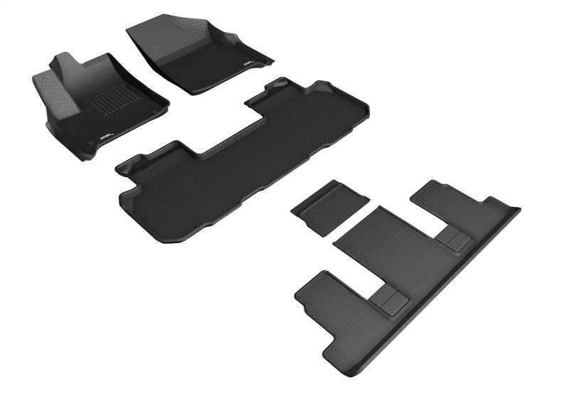 3D MAXpider 18-24 Chevrolet Traverse Kagu Black Full Set