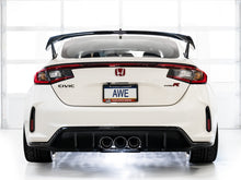 Cargar imagen en el visor de la galería, AWE Tuning 2023 Honda Civic Type R FL5 Track Edition Exhaust w/ Triple Chrome Silver Tips