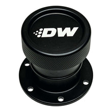 Cargar imagen en el visor de la galería, DeatschWerks Straight Filler Neck w/Cap - Matte Black