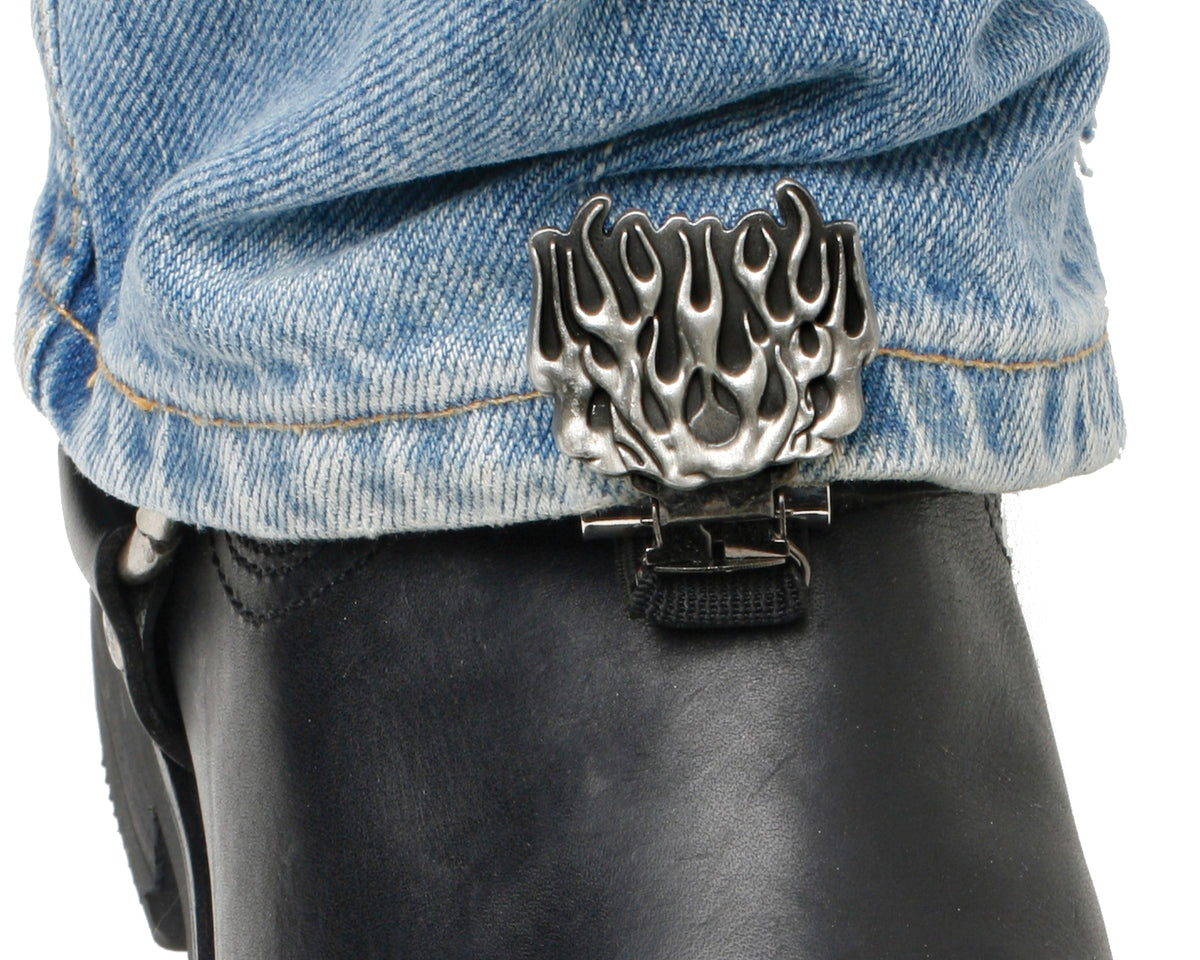 Ryder Clips Clips for Stirrup/Strap Boots Flames (FMS-FC)