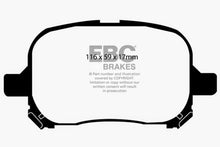 Cargar imagen en el visor de la galería, EBC 97-99 Lexus ES300 3.0 Yellowstuff Front Brake Pads