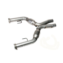 Cargar imagen en el visor de la galería, BBK 05-10 Mustang 4.6 Short Mid X Pipe With Catalytic Converters 2-3/4 For BBK Long Tube Headers