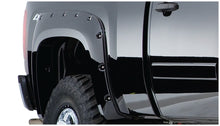 Cargar imagen en el visor de la galería, Bushwacker 07-13 Chevy Silverado 1500 Fleetside Pocket Style Flares 2pc 78.7/97.6in Bed - Black