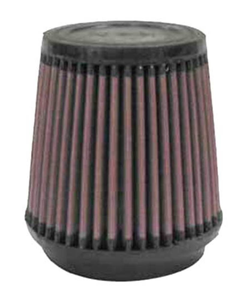 K&N Filter Universal Rubber Filter 3 1/2 inch Flange 4 5/8 inch Base 3 1/2 inch Top 4 1/2 inch Heigh