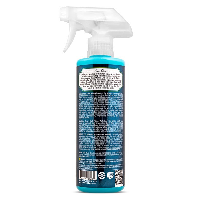 Limpiador de autos sin agua Chemical Guys Swift Wipe - 16 oz