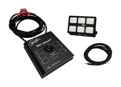SPOD SourceLT w/ Mini6 Switch Panel for Universal 36 Inch Battery Cables