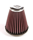 K&N Universal Clamp-On Air Filter 2-1/8in Flange 3-1/2in Base 2in Top 4in Height