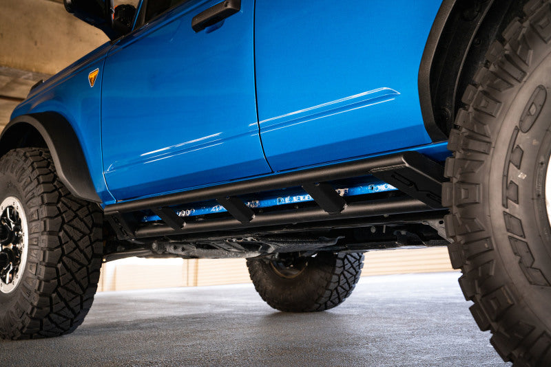 DV8 Offroad FS-15 Series Rock Sliders — Fits 2021-2025 Ford Bronco