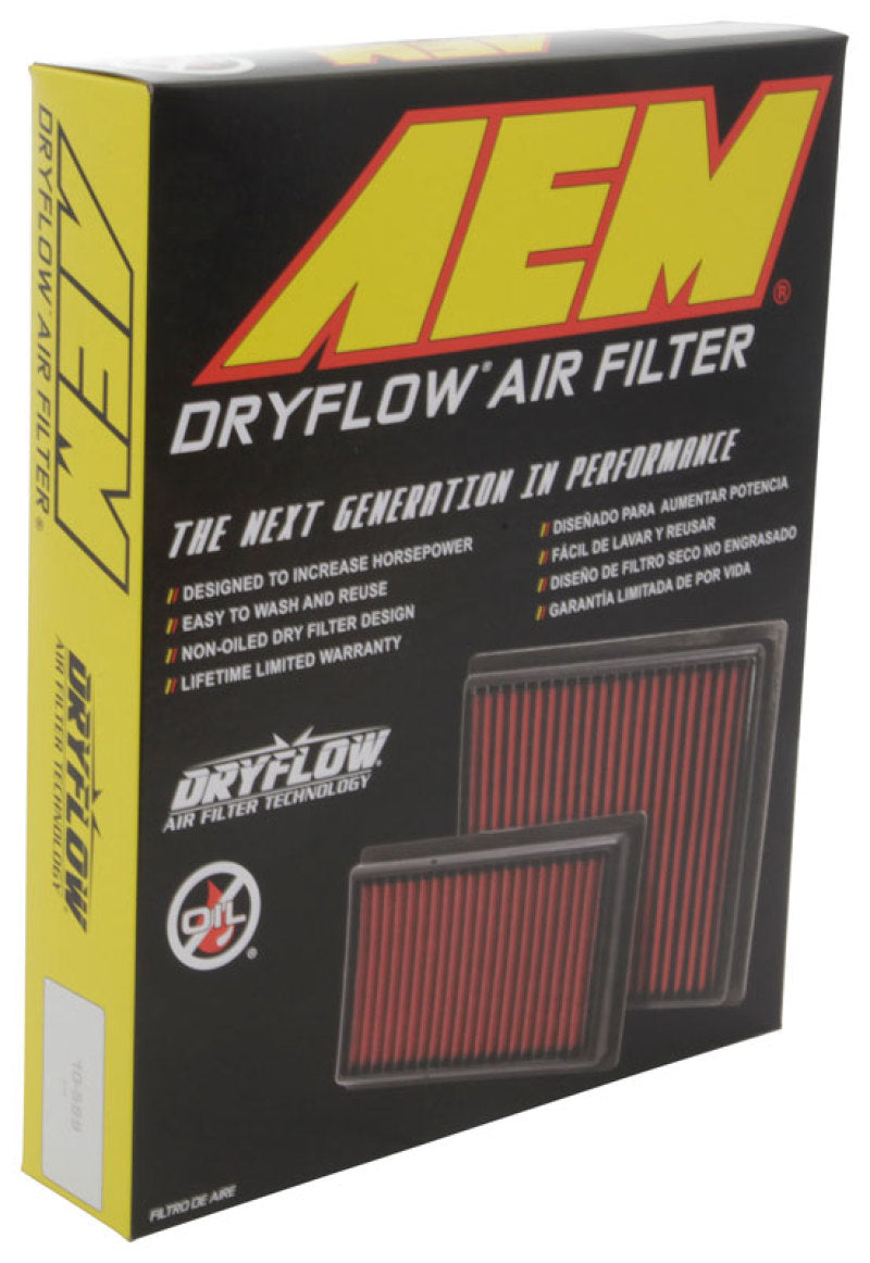 AEM DryFlow Air Filter — Fits 10-23 Lexus GX460, 10-24 Toyota 4Runner, FJ Cruiser