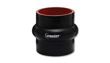 Cargar imagen en el visor de la galería, Vibrant 4 Ply Reinforced Silicone Hump Hose Connector - 2.25in I.D. x 3in long (BLACK)