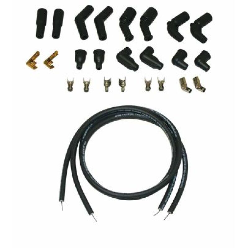 Moroso 78-15 Harley-Davidson Universal Suppression Core Wire Set - Black (27286)