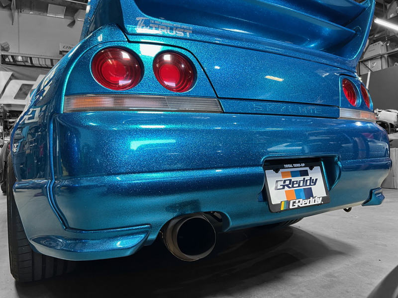 GReddy Total Tune Up License Plate Frame — 3 Color Logo