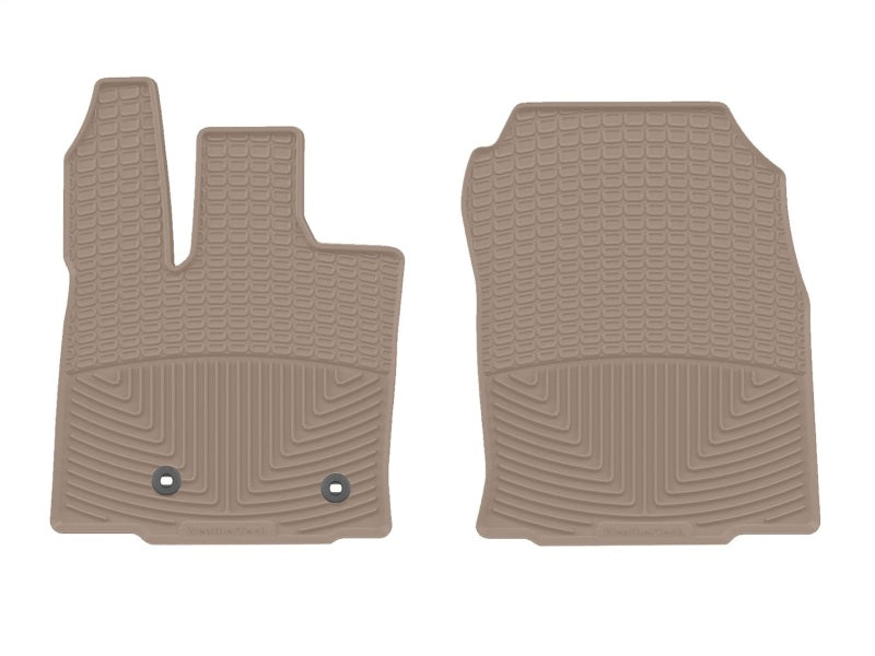 WeatherTech 2026 Toyota RAV4 Hybrid/Plug-In Hybrid Front All-Weather Floor Mats - Tan