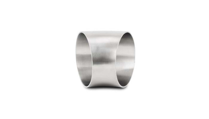 Vibrant 3.5in OD T304 SS 45 Deg Mandrel Bend Elbow (3.5in Centerline Radius)